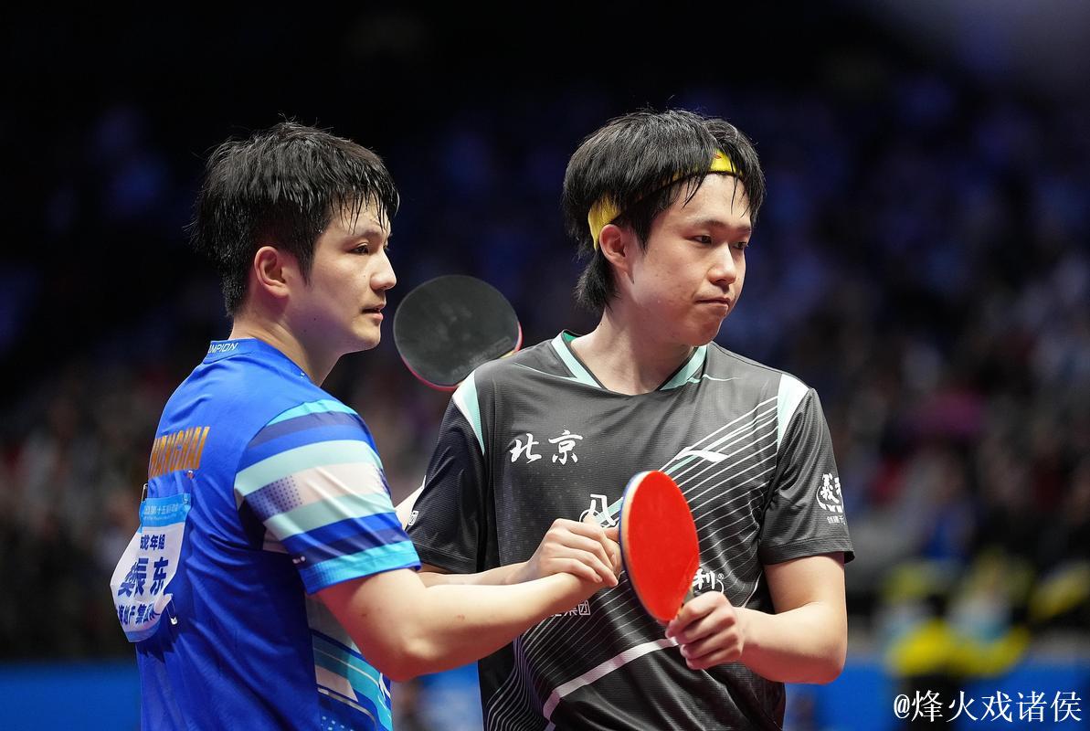 樊振东以4-2击败王楚钦 成功挺进全运会乒乓球男单决赛